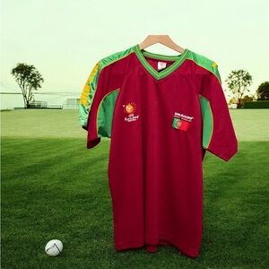 Vintage Portugal 2004 euro football soccer jersey size large